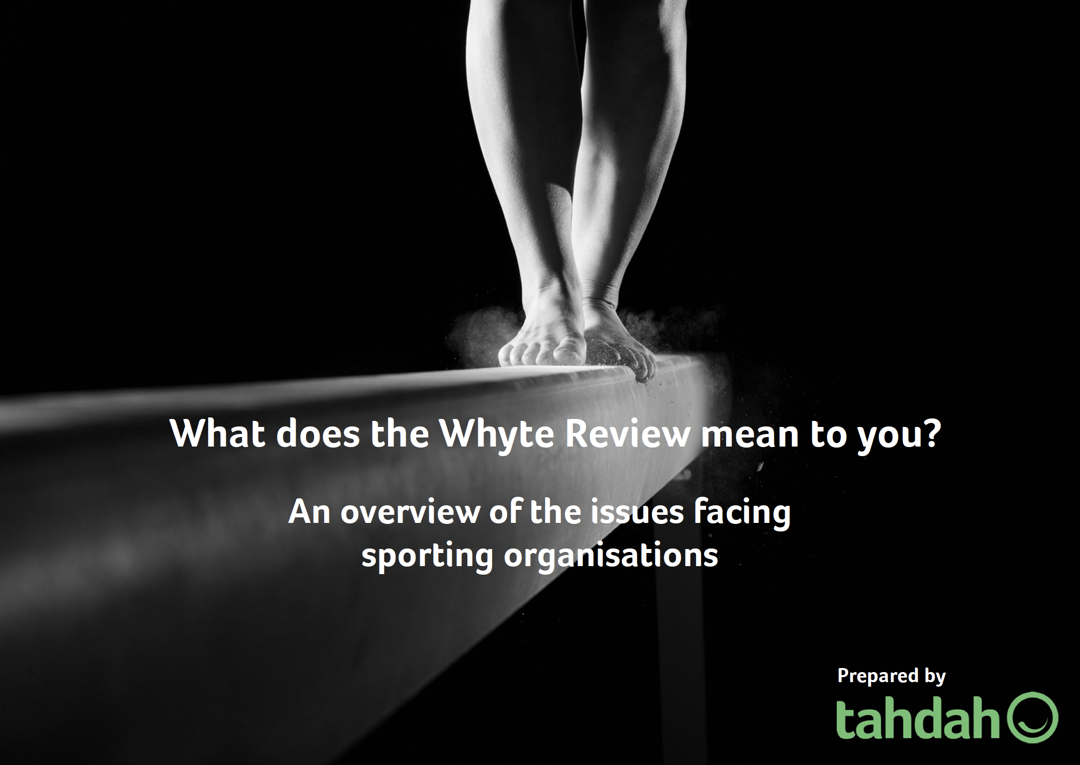What does the Whyte Review mean to you